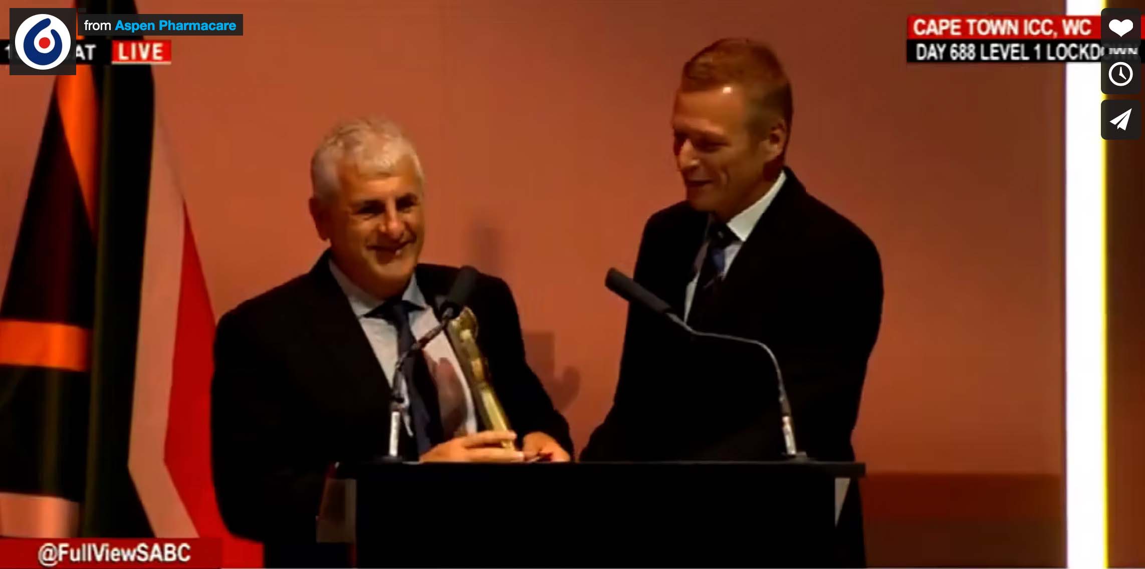 Stephen Saad's Ubuntu Award acceptance speech