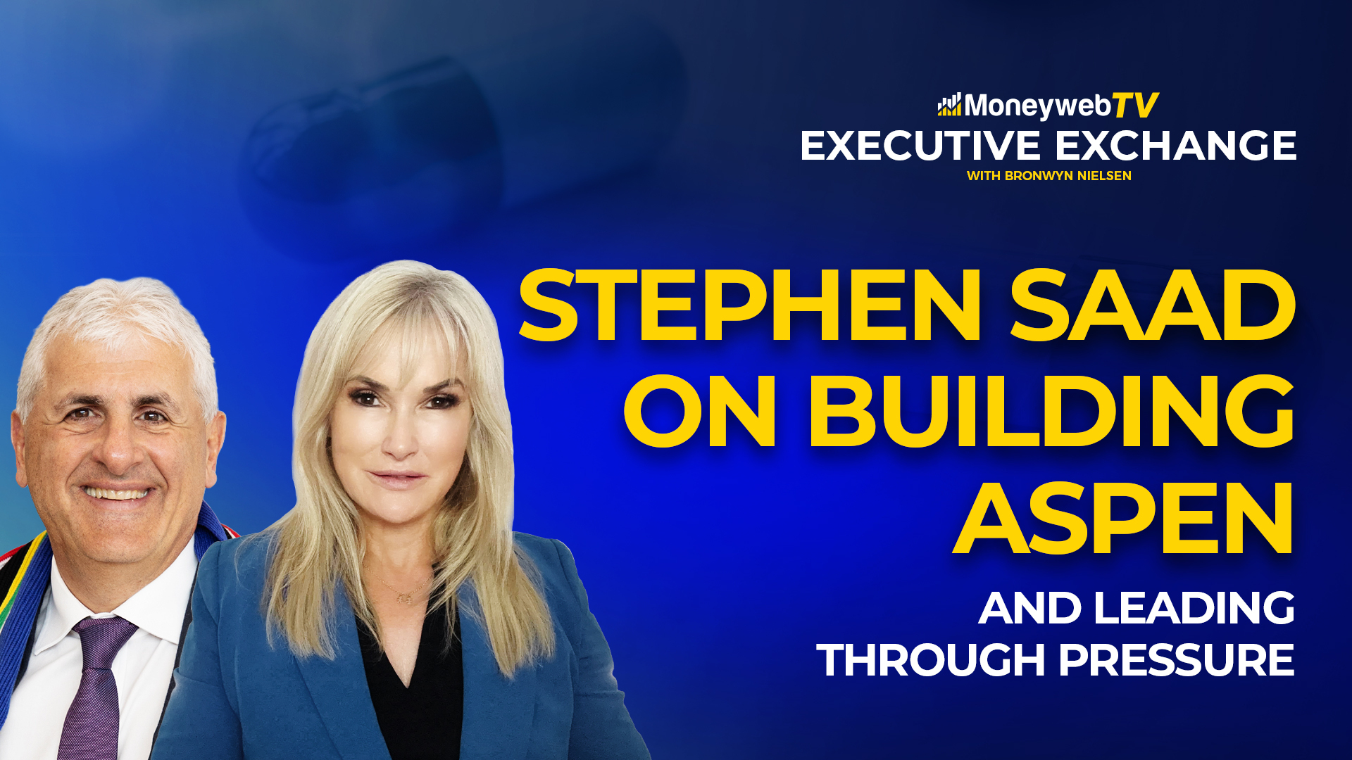 Stephen Saad Bronwyn Nielsen The Executive Exchange MoneywebTV 19 March 2026 Thumbnail