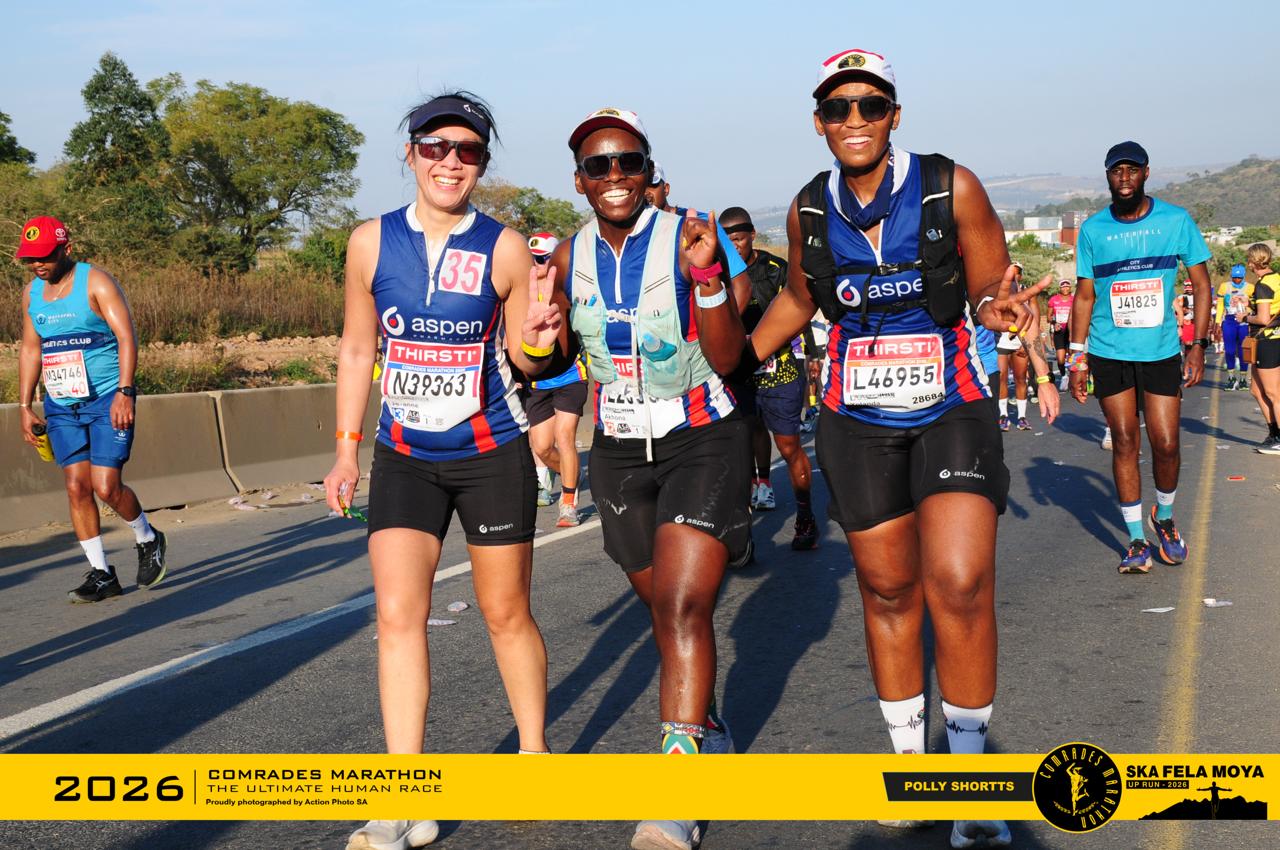 Aspen Athletics Club delivers inspiring performance at the Comrades Marathon