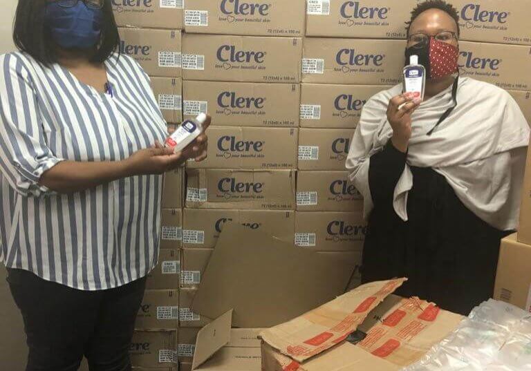Eastern Cape Sanitizer donation Eastern Cape Sanitizer donation