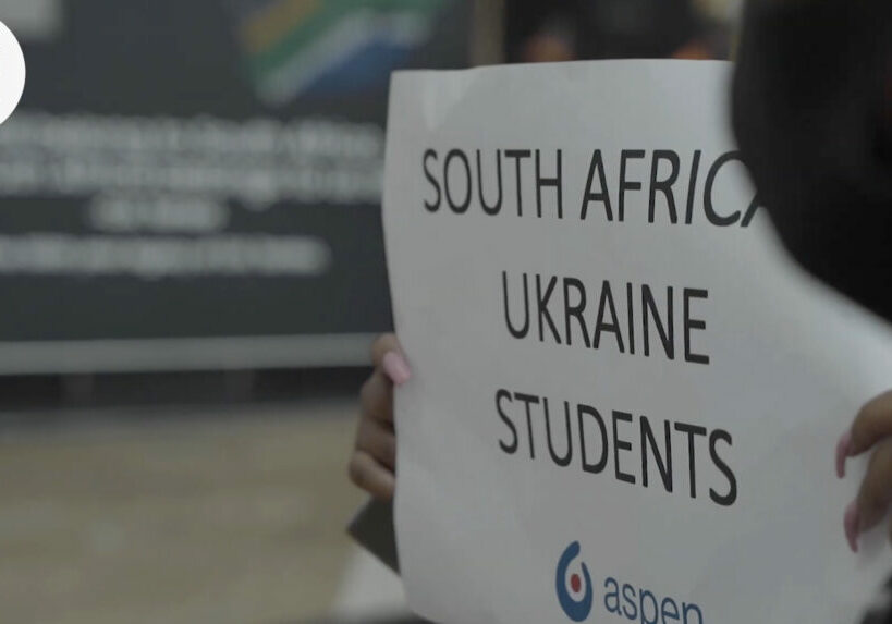Aspen partnered with the the South African Department of International Relations and Cooperation to repatriate students from the Ukraine